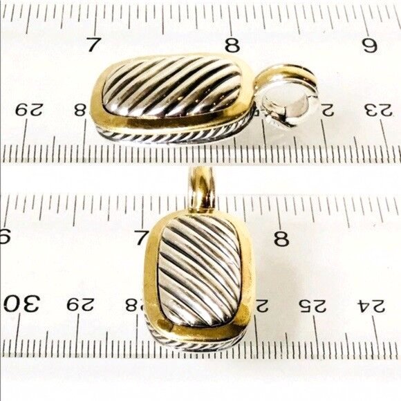 David Yurman Cable Enhancer Pendant Necklace - Picture 7 of 9